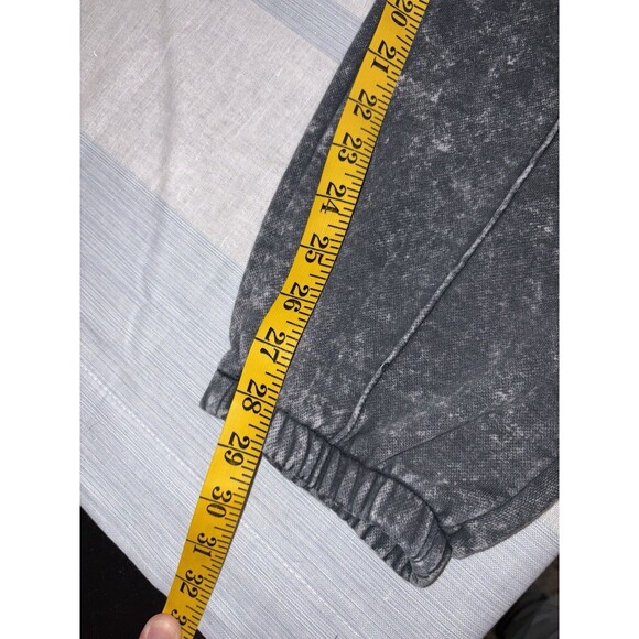 Nike Acid Wash Sweatpants Men's Medium Gray Jogger Pants Swoosh DD5630 Cuffed - Picture 4 of 9